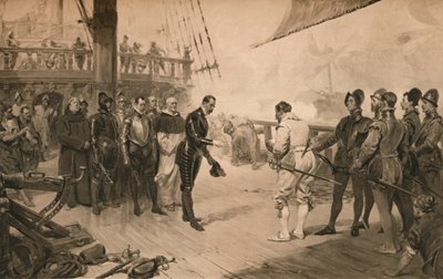 La reddition de Don Anton à Sir Francis Drake, 1er mars 1579 1905 - Unbekannt