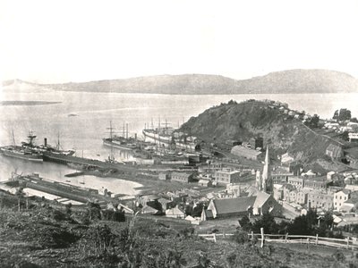La ville et le port, Port Chalmers, Nouvelle-Zélande - Unbekannt