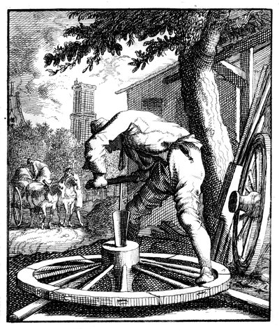 Le charron, 18ème siècle - Unbekannt