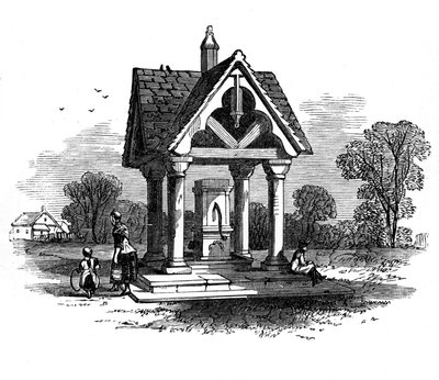 Le puits sur Ockley Green, Surrey, 19ème siècle - Unbekannt