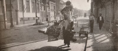 Le vendeur de vannerie - Unbekannt