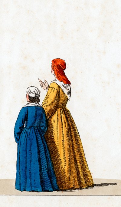 Costume de théâtre pour la pièce de Shakespeare, Henry VIII, 19e siècle - Unbekannt