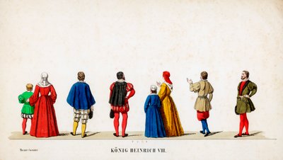 Costumes de théâtre pour la pièce de Shakespeare, Henry VIII - Unbekannt
