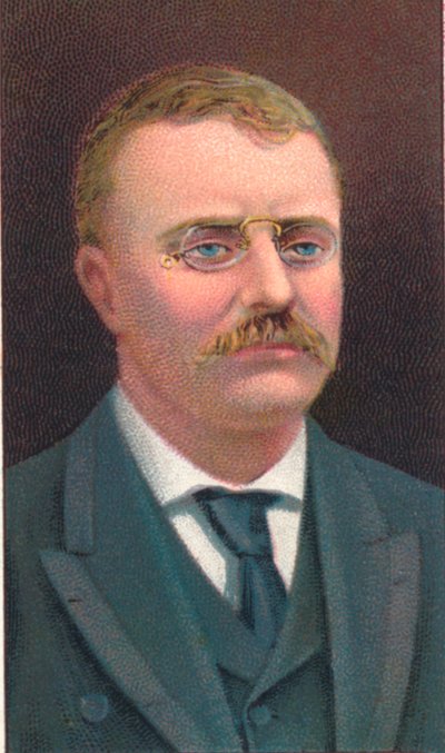 Theodore Roosevelt 1858-1919, 26ème président des États-Unis, 1906 - Unbekannt