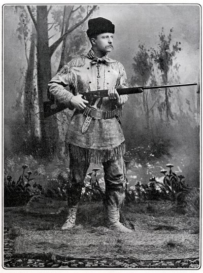 Theodore Roosevelt, soldat et politicien américain, vers 1898 - Unbekannt