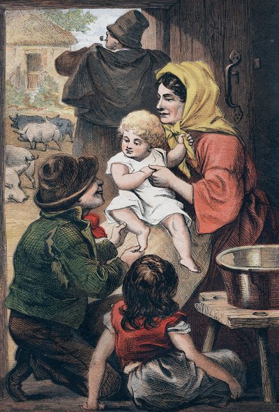 Ce petit cochon..., comptine pour enfants, vers 1860 - Unbekannt