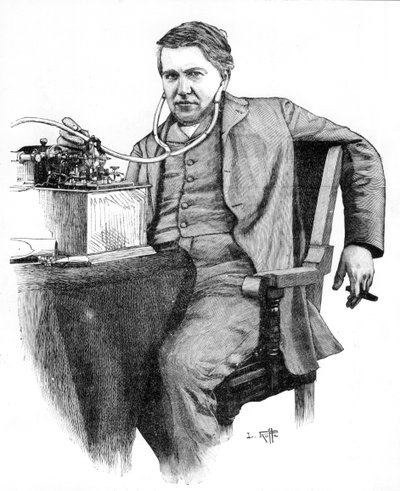 Thomas Alva Edison, inventeur américain - Unbekannt