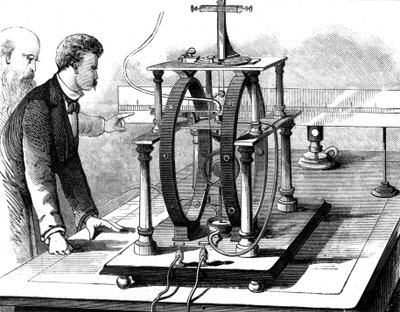 Forme améliorée du dynamomètre électrique de JW Trowbridge par Thomas Edison, 1879 - Unbekannt
