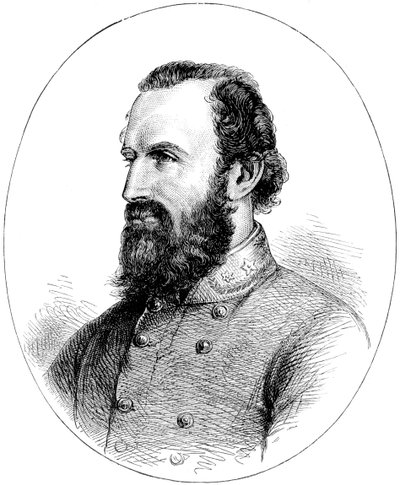 Thomas Stonewall Jackson, général confédéré de la guerre civile américaine, vers 1880 - Unbekannt