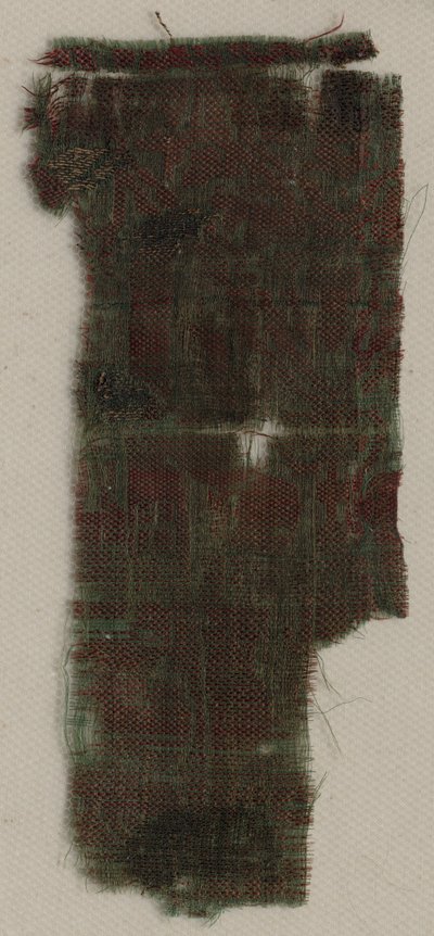 Trois fragments de soie gothique italienne, 1300s - Unbekannt