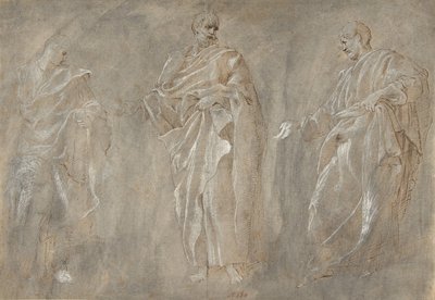 Trois figures debout - Unbekannt