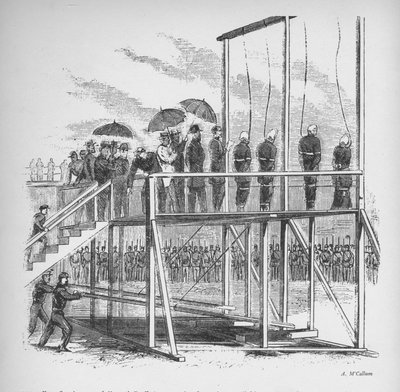 Trois hommes et une femme pendus pour l