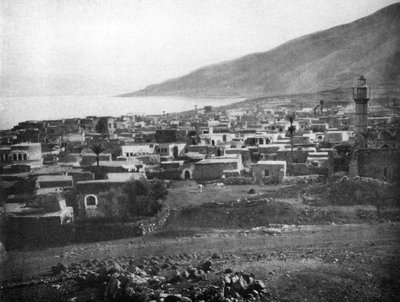Tibériade et le lac de Galilée, 1926 - Unbekannt