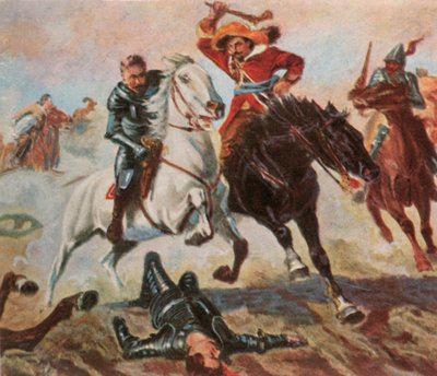 Fuite de Tilly après la bataille de Lech, 4 avril 1632, 1936 - Unbekannt