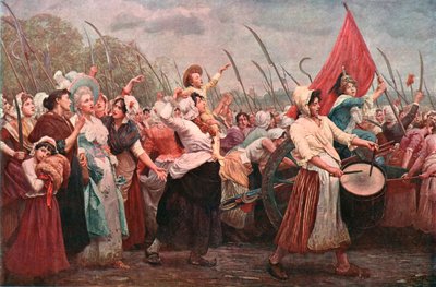 Versailles, un incident de la Révolution française - Unbekannt