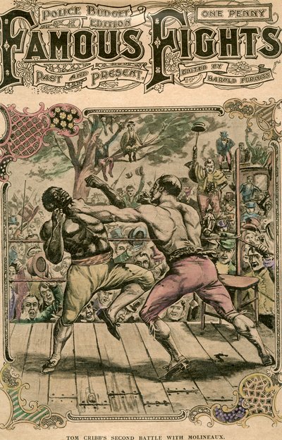 Deuxième combat de Tom Cribb avec Molineaux, 1811 fin 19e ou début 20e siècle - Unbekannt