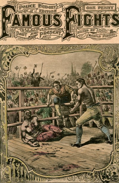 Deuxième combat de Tom Spring avec Jack Langan, 1824 fin 19ème ou début 20ème siècle - Unbekannt