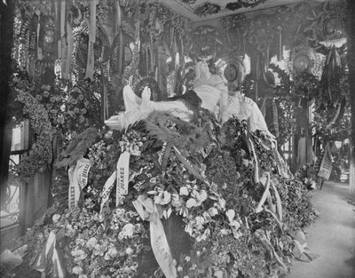 Tombe de Juarez, cimetière de San Fernando, ville de Mexico, vers 1897 - Unbekannt