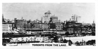Toronto depuis le lac, Canada, vers les années 1920 - Unbekannt