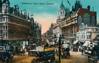 Tottenham Court Road, Londres, 1915 - Unbekannt