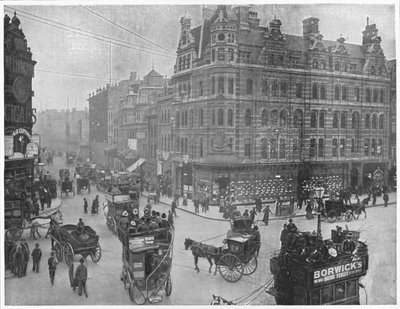 Coin de Tottenham Court Road, Londres, c. 1903 - Unbekannt