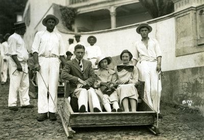 Touristes, Madère, vers 1920-1940 - Unbekannt