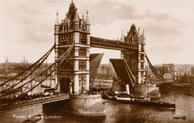 Tower Bridge, Londres, vers 1910 - Unbekannt