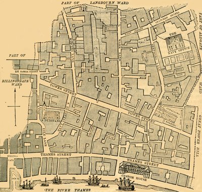 Quartier de Tower Street, c. 1872 - Unbekannt