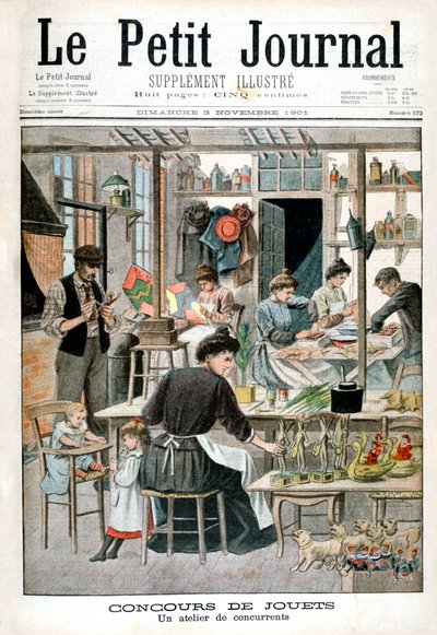 Concours de fabrication de jouets : atelier des concurrents, 1901 - Unbekannt