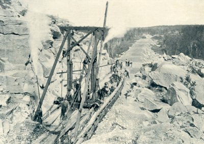 Machine à poser les rails, 1922 - Unbekannt
