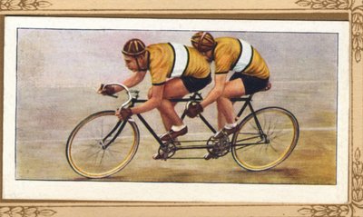 Position tandem sur piste, 1939 - Unbekannt