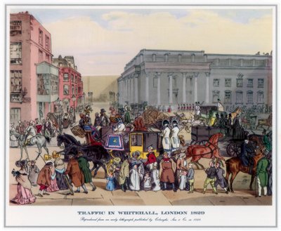 Circulation à Whitehall, Londres - Unbekannt