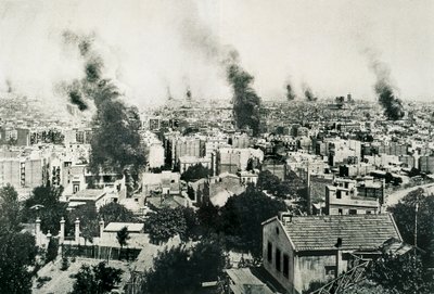 Semaine tragique 1909, Incendie des couvents - Unbekannt