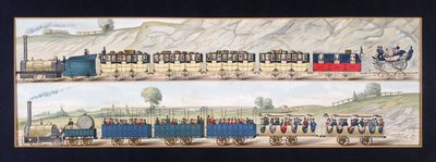 Voyage sur le chemin de fer de Liverpool et Manchester - Unbekannt