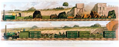 Voyage sur le chemin de fer de Liverpool et Manchester, 1831 - Unbekannt