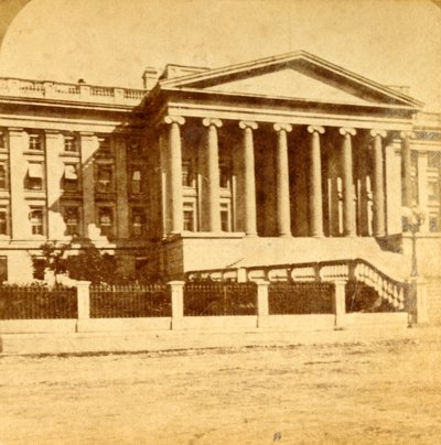 Département du Trésor, Washington, D.C., vers 1880 - Unbekannt