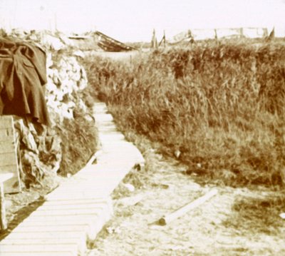 Tranchées, Ramskapelle, Belgique, vers 1914-1918 - Unbekannt