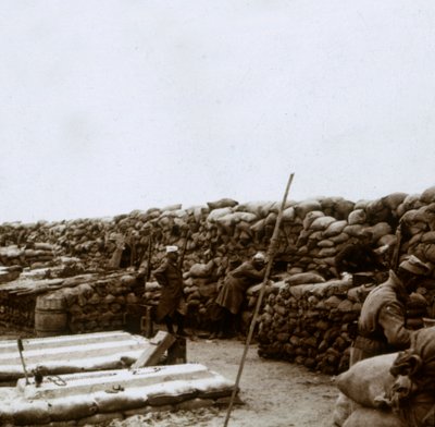 Tranchées à Mamelon Vert, Nieuwpoort, Flandre, Belgique, vers 1914-1918 - Unbekannt