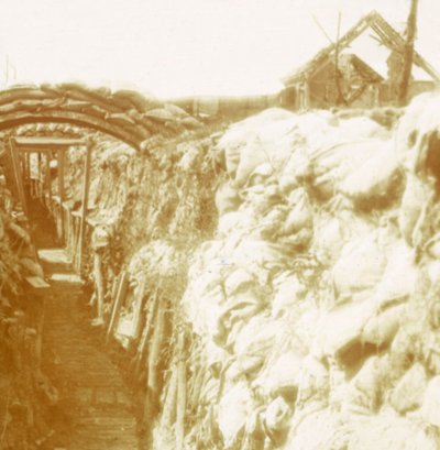 Tranchées, ligne de front, Diksmuide, Belgique, c. 1914-c. 1918 - Unbekannt