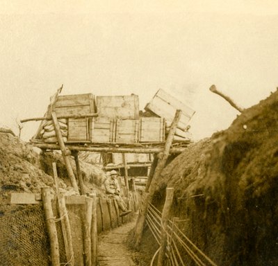 Tranchées près de Les Éparges, nord de la France, c1914-c1918 - Unbekannt