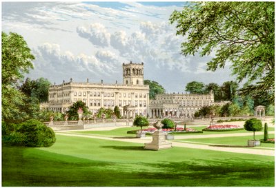 Trentham Hall, Staffordshire, maison du duc de Sutherland, vers 1880 - Unbekannt