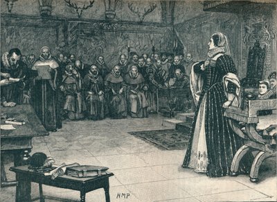 Procès de Marie Stuart au château de Fotheringhay, 1586, 1905 - Unbekannt