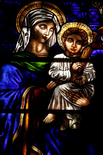 Église de la Trinité - Vierge Marie et Jésus, New York, États-Unis - Unbekannt