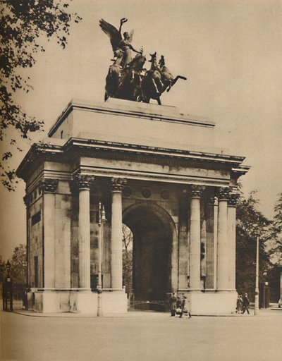 Arc de triomphe déplacé de Hyde Park à Constitution Hill, c1935 - Unbekannt