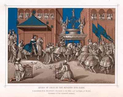 Entrée triomphale de Charles VII, roi de France, à Paris, vers 1435 - Unbekannt