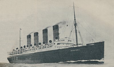 Triomphant depuis vingt ans. Le Mauretania, construit en 1907 - Unbekannt