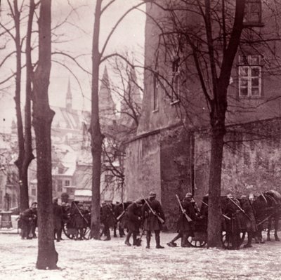 Troupes, Aix-la-Chapelle, Allemagne, vers 1914-1918 - Unbekannt