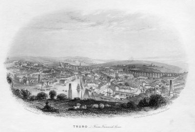 Truro, depuis Trennick Lane, 1860 - Unbekannt