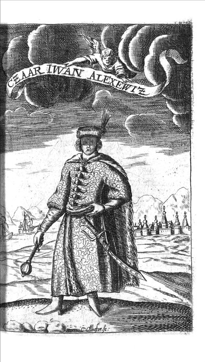 Tsar Ivan V Alexeyevich de Georg Adam Schleissing Derer beyden Czaaren in Reussland Iwan und Peter Alexewiz, 1693 - Unbekannt