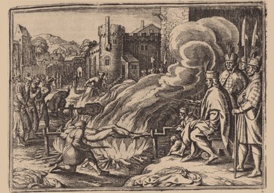 Le tsar Ivan le Terrible torture ses rivaux en Livonie, 17e siècle - Unbekannt